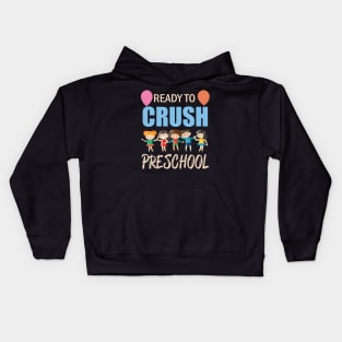 ready to crush preschool Kids Hoodie